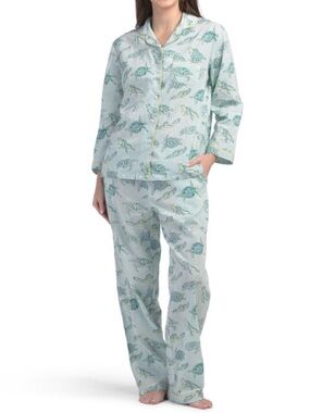 MAHOGANY 2PC COTTON TURTLE PAJAMA SET -  NWT